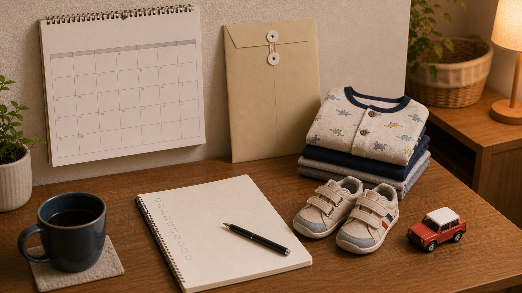 育休明けと保育園入園に向けたカレンダーとチェックリスト
